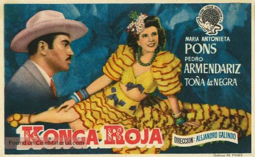 Konga Roja - Spanish Movie Poster