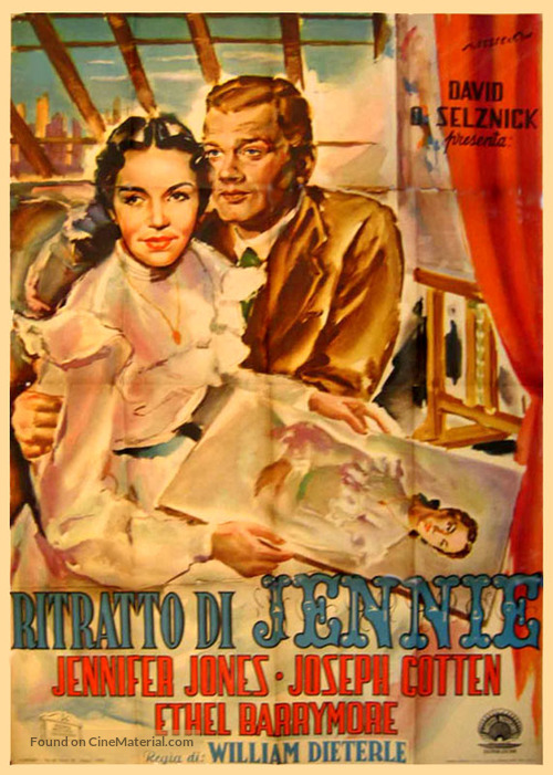Portrait of Jennie - Italian Movie Poster