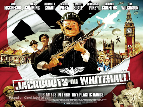 Jackboots on Whitehall - British Movie Poster
