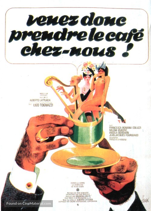 Venga a prendere il caff&egrave; da noi - French Movie Poster
