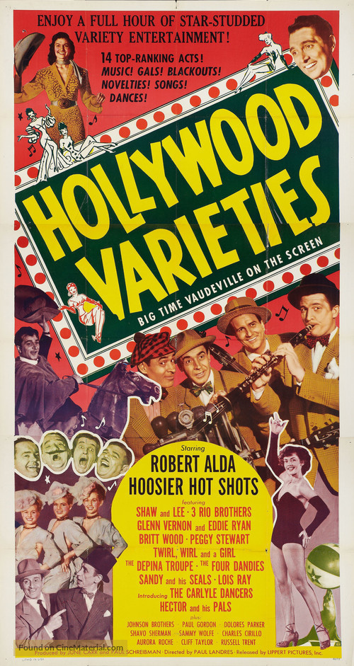 Hollywood Varieties - Movie Poster