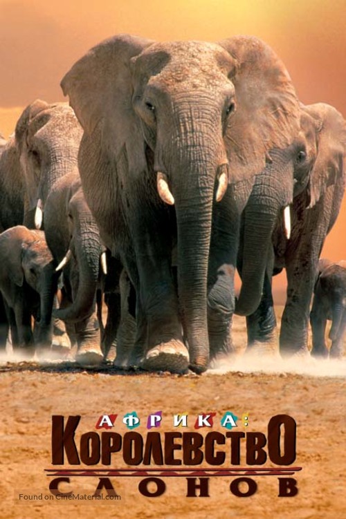 Africa&#039;s Elephant Kingdom - Russian poster