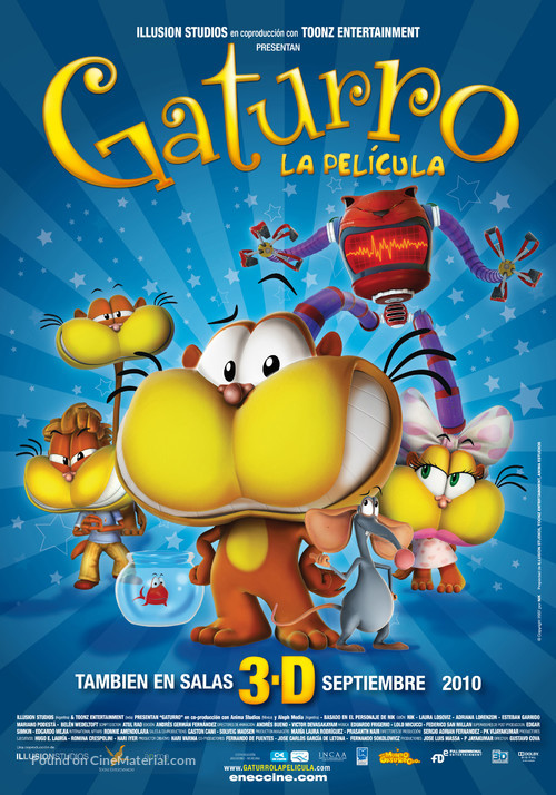 Gaturro - Uruguayan Movie Poster