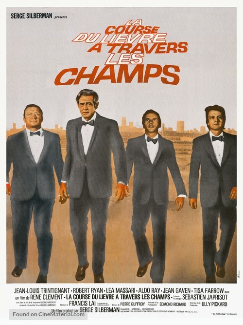 La course du li&egrave;vre &agrave; travers les champs - French Movie Poster