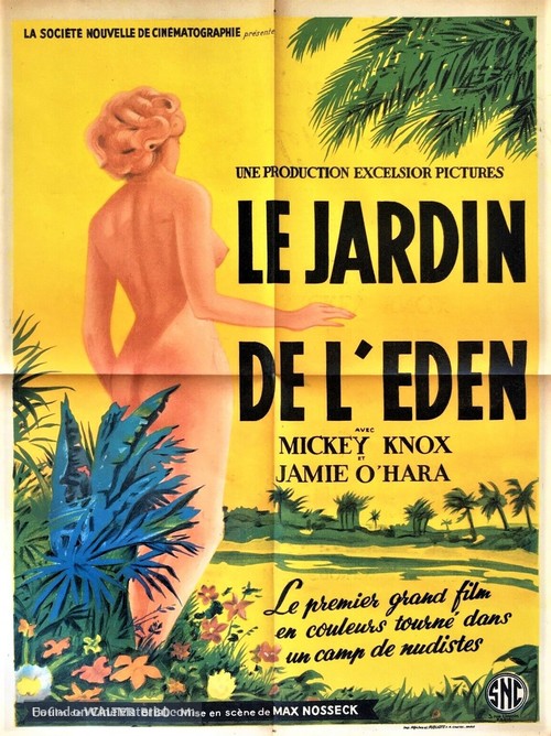 Garden of Eden - French Movie Poster