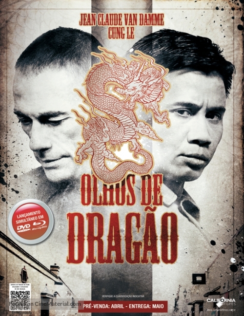 Dragon Eyes - Brazilian Video release movie poster