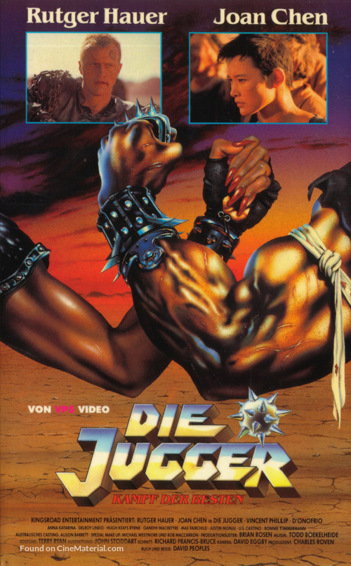 The Blood of Heroes - German VHS movie cover