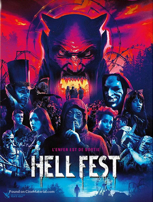 Hell Fest - French DVD movie cover