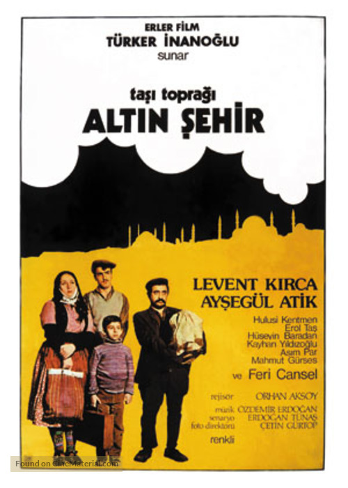 Altin sehir - Turkish poster