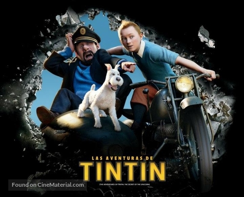 The Adventures of Tintin: The Secret of the Unicorn - Argentinian Movie Poster