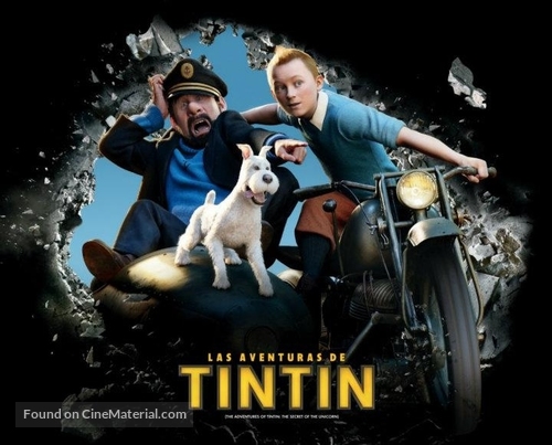 The Adventures of Tintin: The Secret of the Unicorn - Argentinian Movie Poster
