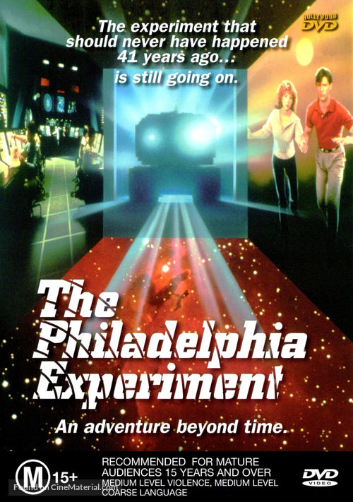 The Philadelphia Experiment - Australian DVD movie cover