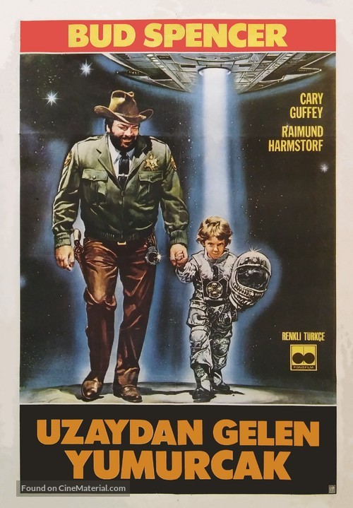 Uno sceriffo extraterrestre - poco extra e molto terrestre - Turkish Movie Poster