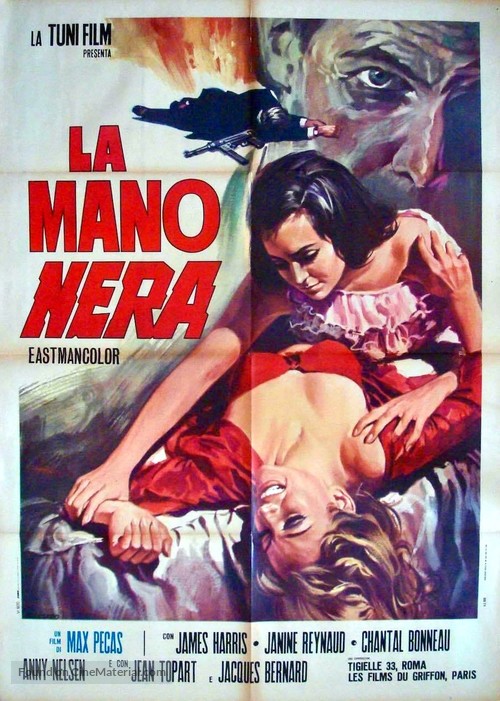 La main noire - Italian Movie Poster