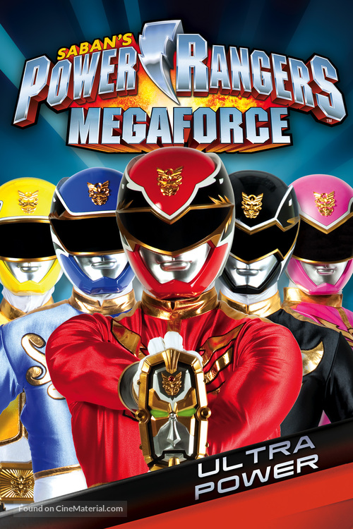 &quot;Power Rangers Megaforce&quot; - DVD movie cover