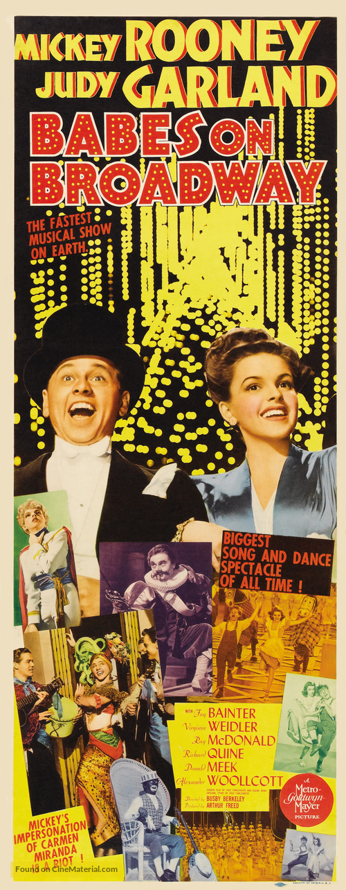 Babes on Broadway - Movie Poster