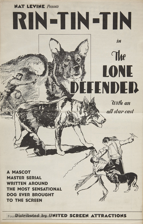 The Lone Defender - poster