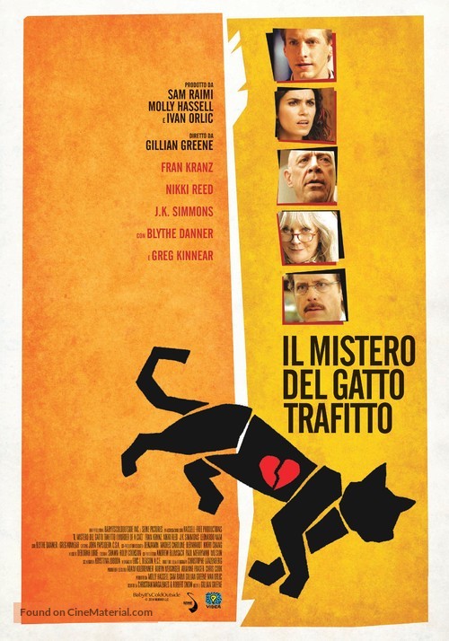 Murder of a Cat - Italian Movie Poster