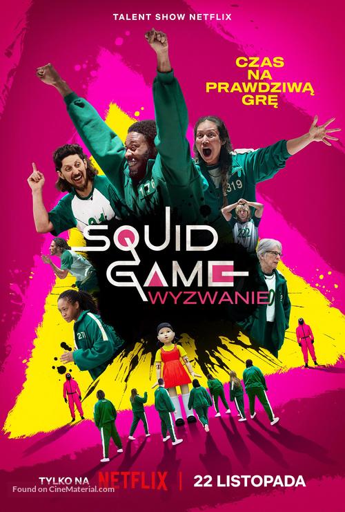 &quot;Squid Game: The Challenge&quot; - Polish Movie Poster