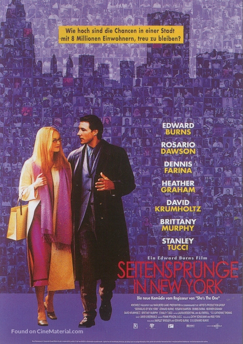 Sidewalks Of New York - German Movie Poster