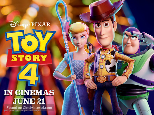 Toy Story 4 - British Movie Poster