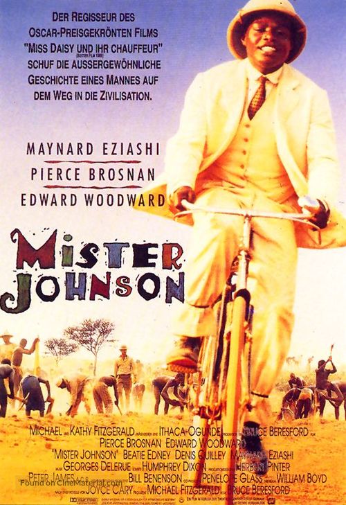 Mister Johnson - German Movie Poster