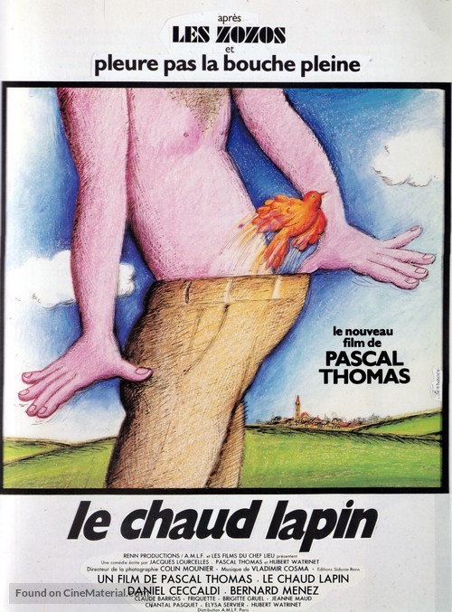 Le chaud lapin - French Movie Poster