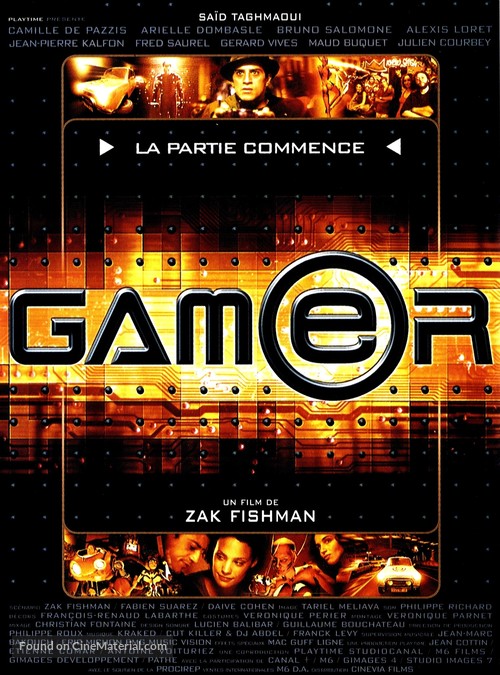 Gamer - French Movie Poster