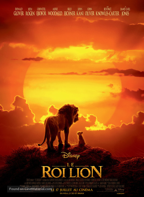The Lion King - French Movie Poster