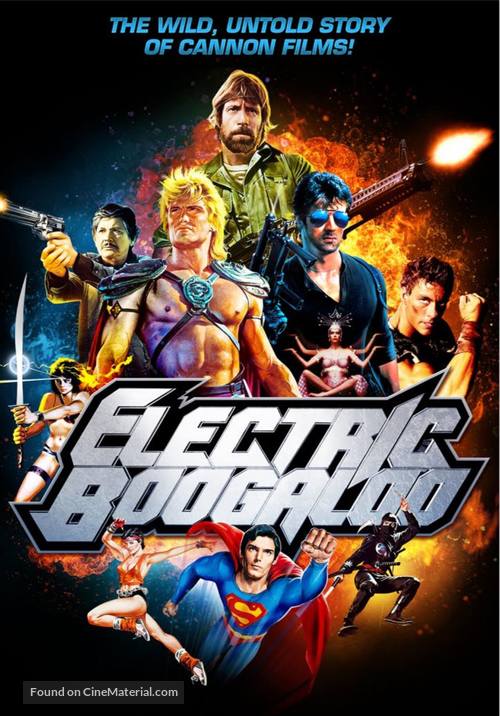 Electric Boogaloo: The Wild, Untold Story of Cannon Films - DVD movie cover