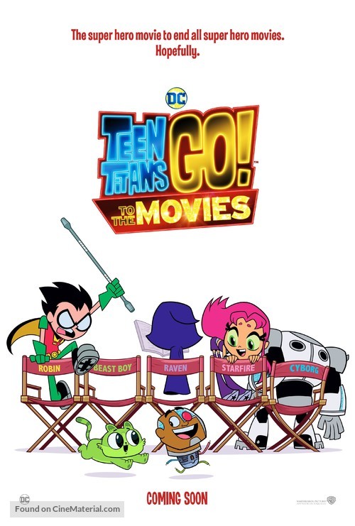 Teen Titans Go! To the Movies - British Movie Poster