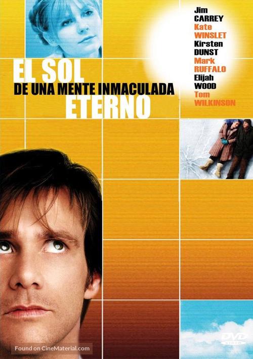 Eternal Sunshine of the Spotless Mind - Spanish Movie Cover