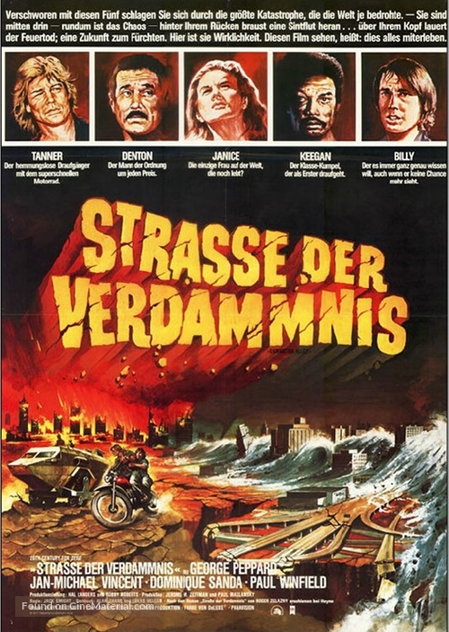 Damnation Alley - German Movie Poster
