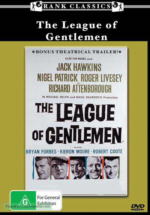 The League of Gentlemen - Australian Movie Cover