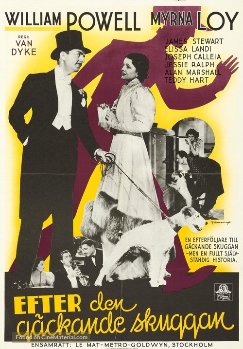 After the Thin Man - Swedish Movie Poster