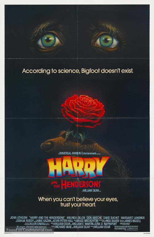 Harry and the Hendersons - Movie Poster