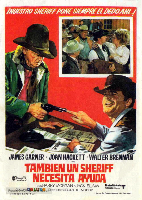 Support Your Local Sheriff! - Spanish Movie Poster