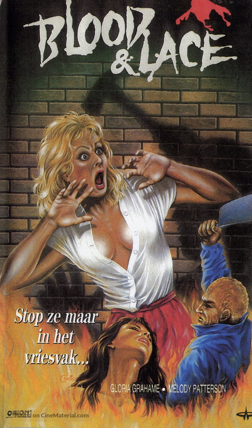Blood and Lace - Dutch Movie Cover
