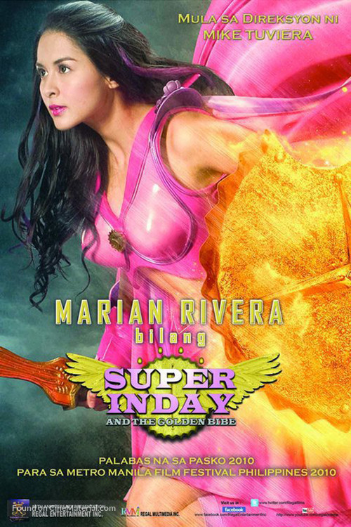 Super Inday and the Golden Bibe - Philippine Movie Poster
