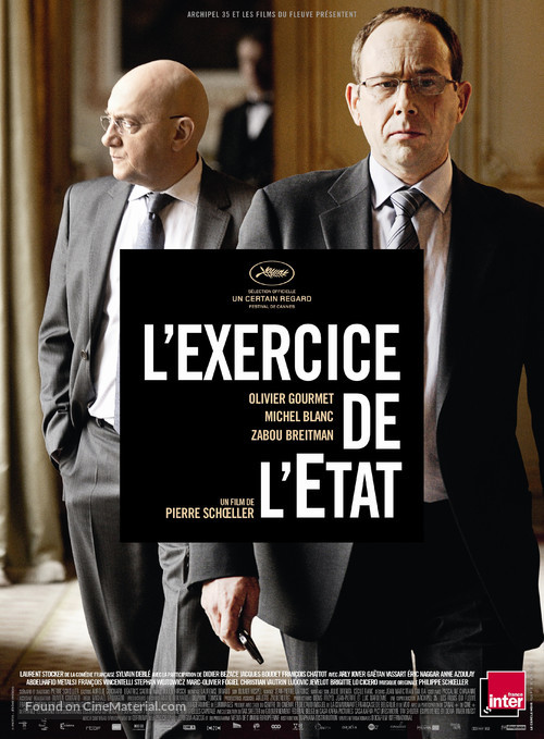 L&#039;exercice de l&#039;&Eacute;tat - French Movie Poster