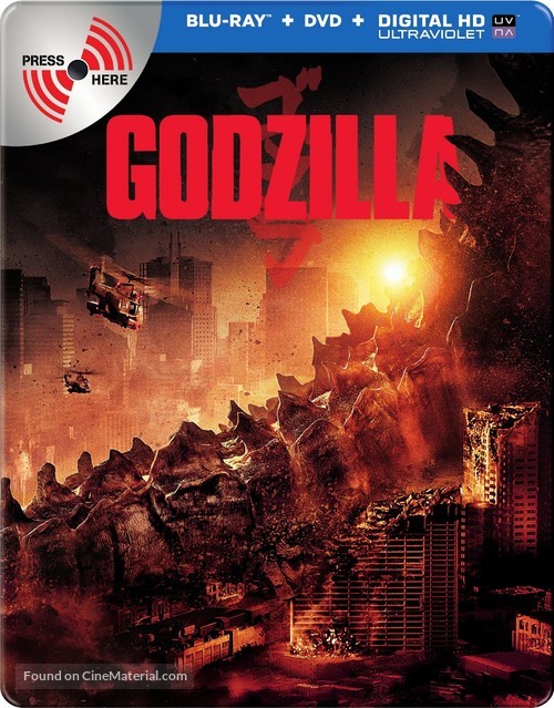 Godzilla - Blu-Ray movie cover