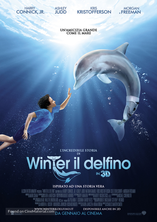 Dolphin Tale - Italian Movie Poster