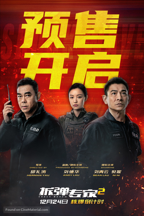Shock Wave 2 - Chinese Movie Poster