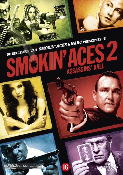 Smokin&#039; Aces 2: Assassins&#039; Ball - Dutch DVD movie cover