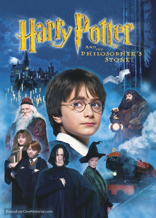 Harry Potter and the Philosopher&#039;s Stone - British Movie Cover