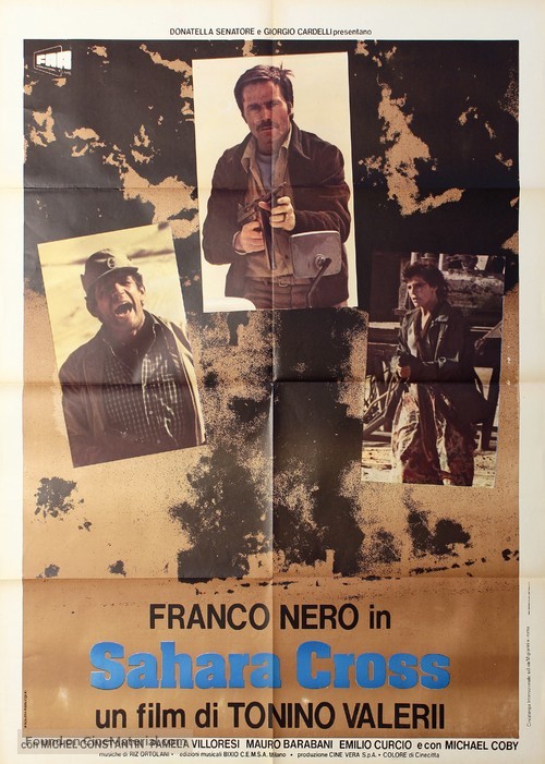 Sahara Cross - Italian Movie Poster