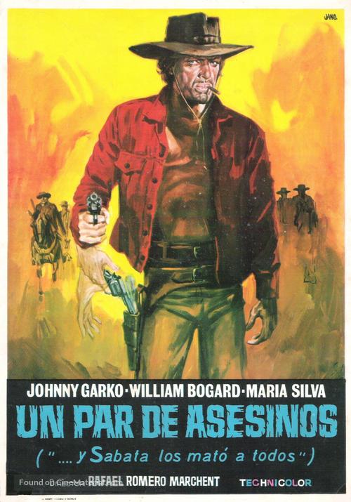 Un par de asesinos - Spanish Movie Poster