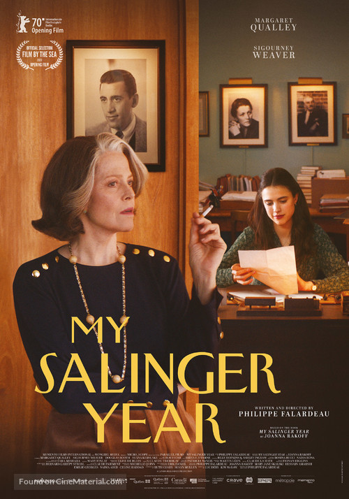 My Salinger Year - Dutch Movie Poster