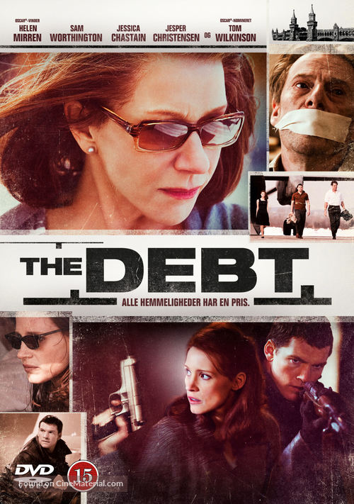 The Debt - Danish DVD movie cover
