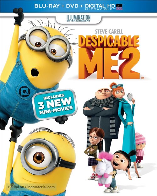 Despicable Me 2 - Blu-Ray movie cover